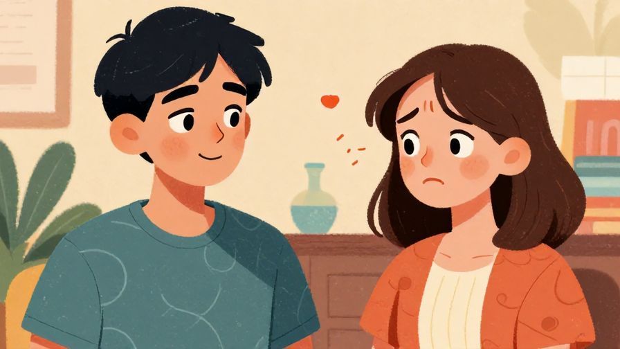 Illustration%20of%20two%20characters%20talking%20with%20different%20expressions%2C%20one%20calm%20and%20polite%2C%20the%20other%20more%20frustrated%2C%20detailed%20background%2C%20vibrant%20colors%2C%20illustrated%20style