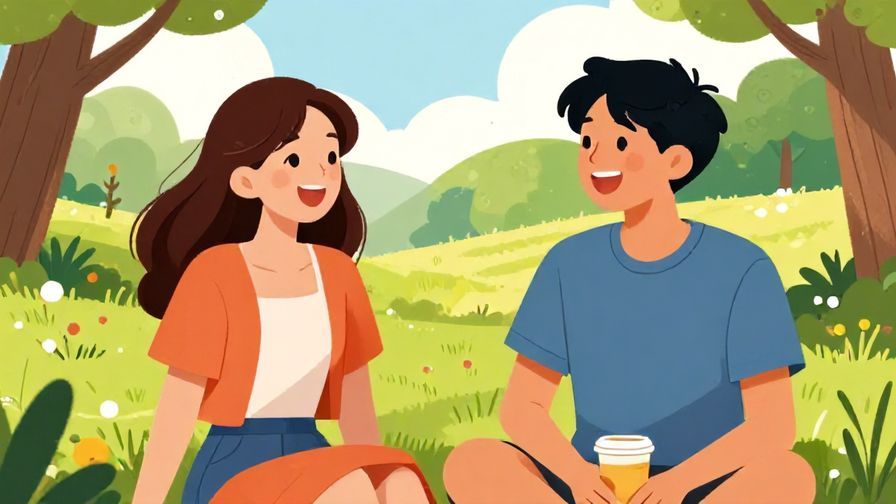 Illustration%20of%20two%20friends%20chatting%20and%20laughing%20in%20a%20bright%20park%20setting%2C%20vibrant%20colors%2C%20illustrated%20style