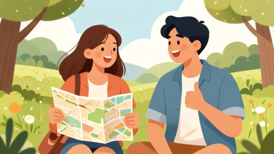 Illustration%20of%20two%20friends%20chatting%20and%20laughing%20in%20a%20park%2C%20one%20holding%20a%20map%20and%20the%20other%20with%20a%20thumbs-up%20gesture