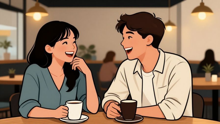 Illustration%20of%20two%20friends%20chatting%20casually%20and%20laughing%20in%20a%20cozy%20cafe%20with%20warm%20lighting%2C%20illustrated%20style
