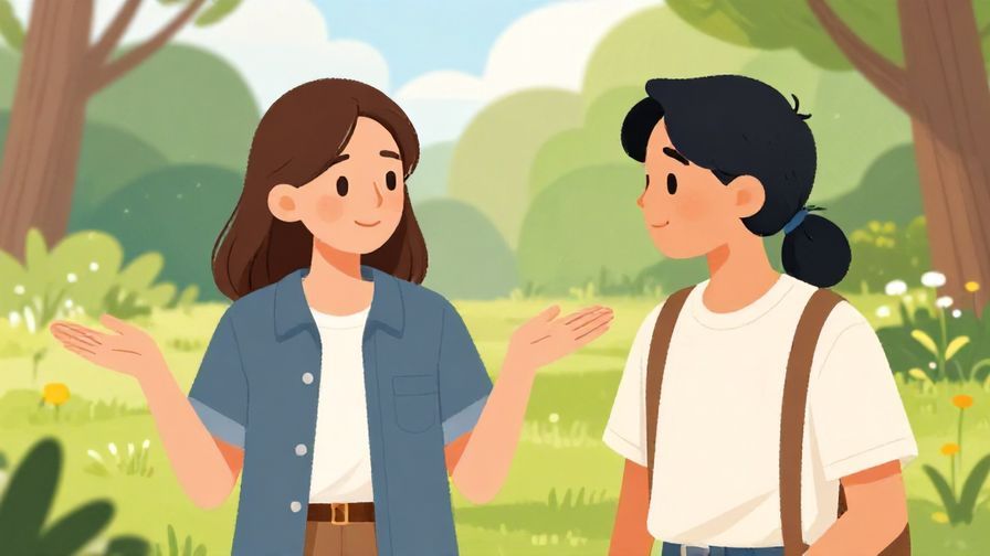 Illustration%20of%20two%20friends%20chatting%20in%20a%20park%20with%20gentle%20smiles%2C%20one%20shrugging%20lightly%20to%20express%20uncertainty%2C%20colorful%20nature%20background%2C%20illustrated%20style