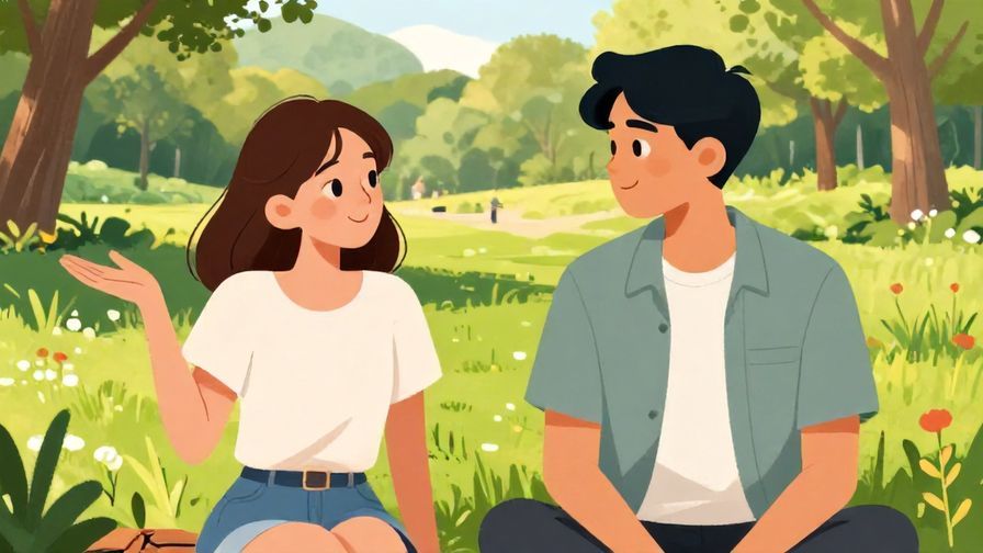 Illustration%20of%20two%20friends%20chatting%20in%20a%20park%2C%20one%20shrugging%20with%20a%20playful%20smile%2C%20detailed%20background%2C%20vibrant%20colors%2C%20illustrated%20style