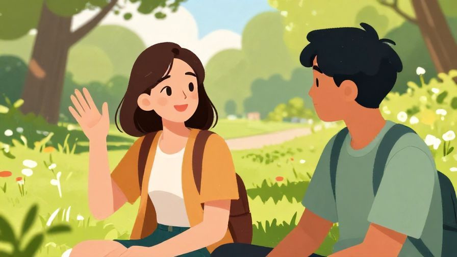 Illustration%20of%20two%20friends%20chatting%20in%20a%20park%2C%20one%20smiling%20and%20waving%20goodbye%2C%20the%20other%20nodding%20patiently.%20Bright%20daylight%2C%20vibrant%20colors%2C%20illustrated%20style.
