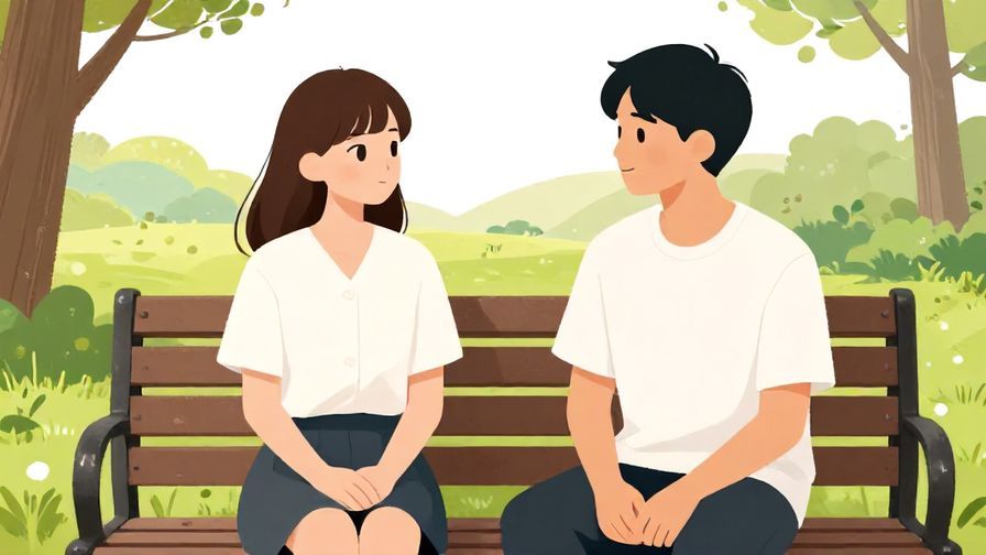 Illustration%20of%20two%20friends%20chatting%20on%20a%20bench%20with%20neutral%20expressions%2C%20park%20setting%2C%20bright%20daylight%2C%20illustrated%20style