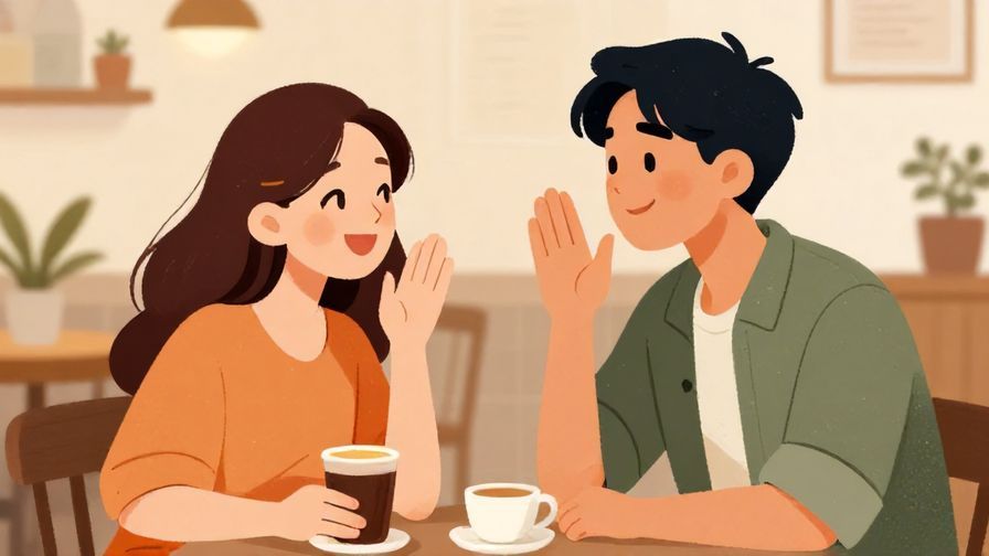 Illustration%20of%20two%20friends%20chatting%20with%20smiles%20in%20a%20cafe%20setting%2C%20one%20wishing%20luck%20to%20the%20other.%20Warm%20colors%2C%20friendly%20atmosphere%2C%20illustrated%20style