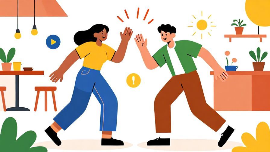 Illustration%20of%20two%20friends%20excitedly%20making%20plans%20with%20bright%20colors%20and%20fun%20activities%20like%20games%20and%20cafes%20in%20the%20background%2C%20illustrated%20style