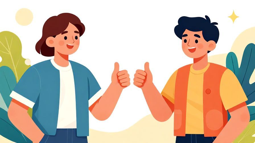 Illustration%20of%20two%20friends%20giving%20each%20other%20a%20nod%20and%20thumbs%20up%20before%20starting%20an%20activity%2C%20vibrant%20colors%2C%20illustrated%20style