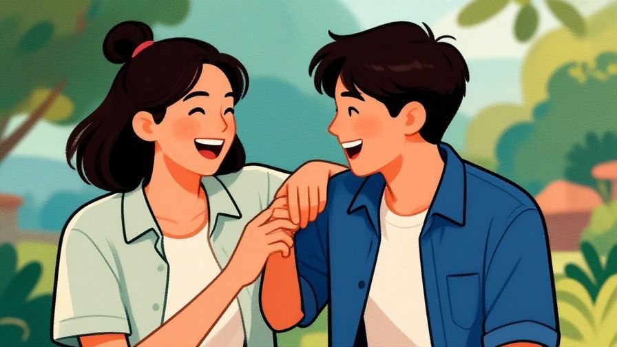 Illustration%20of%20two%20friends%20laughing%20and%20giving%20each%20other%20a%20friendly%20nudge%2C%20vibrant%20colors%2C%20illustrated%20style