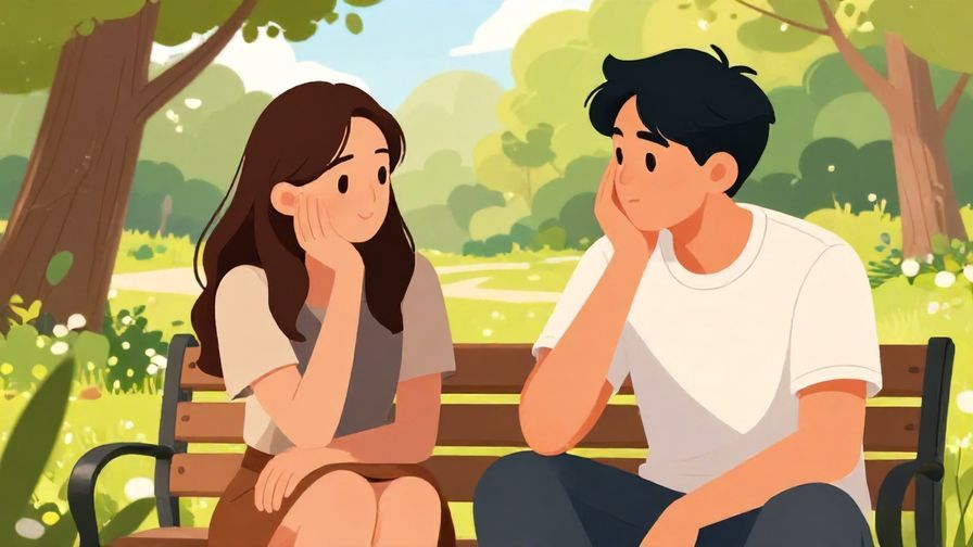 Illustration%20of%20two%20friends%20nodding%20in%20agreement%20while%20chatting%20in%20a%20park%2C%20sunny%20day%2C%20vibrant%20colors