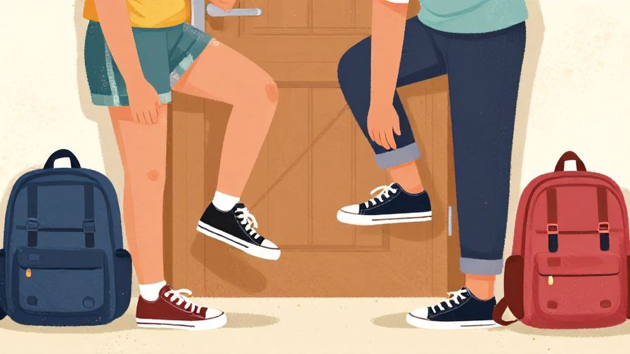 Illustration%20of%20two%20friends%20putting%20on%20shoes%20near%20a%20door%20with%20backpacks%2C%20ready%20to%20leave%2C%20vibrant%20colors%2C%20illustrated%20style