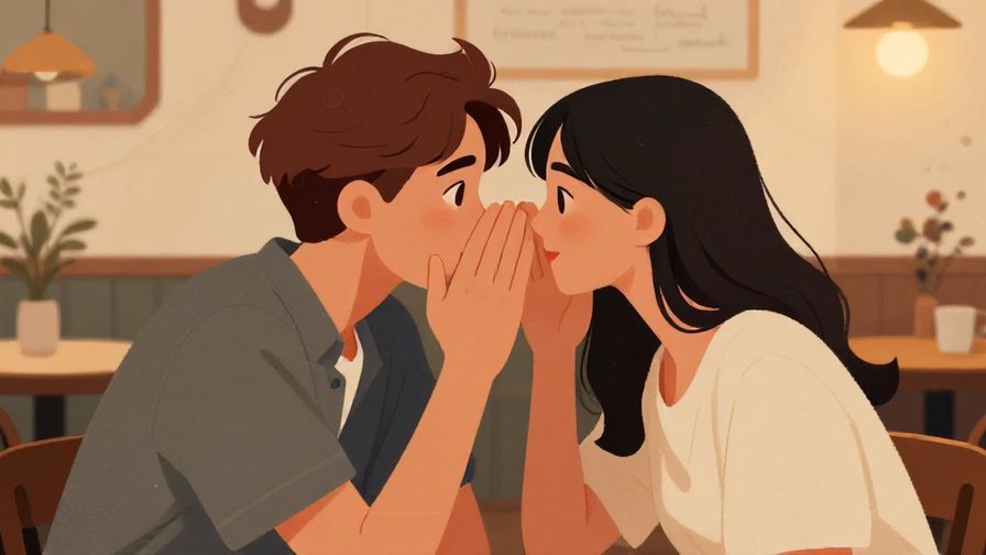 Illustration%20of%20two%20friends%20sharing%20a%20whispered%20secret%20in%20a%20cozy%20cafe%20with%20soft%20lighting%20and%20warm%20colors%2C%20illustrated%20style%2C%20detailed%20background