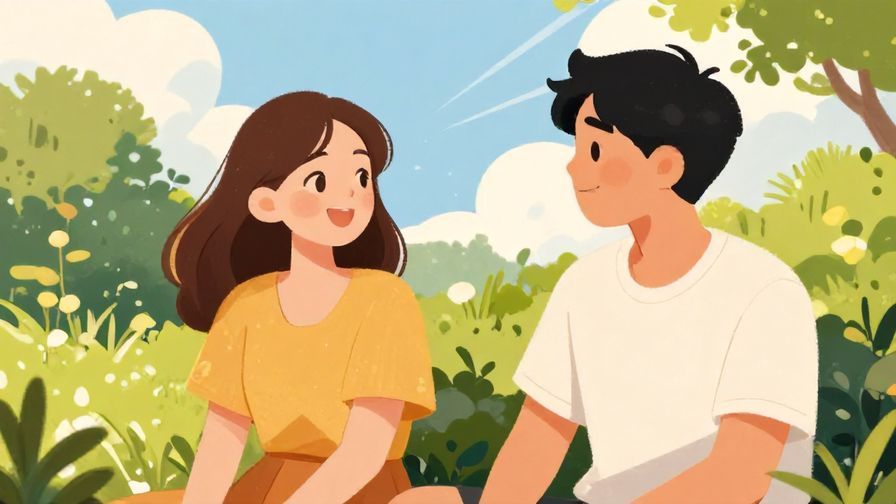 Illustration%20of%20two%20friends%20smiling%20and%20chatting%20outside%20on%20a%20sunny%20afternoon%2C%20with%20vibrant%20greenery%20and%20blue%20sky%2C%20illustrated%20style%2C%20warm%20colors