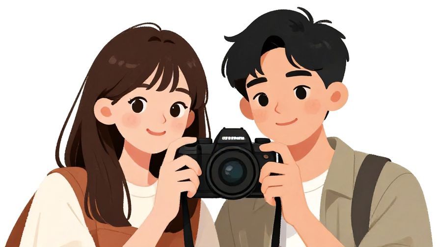 Illustration%20of%20two%20friends%20standing%20close%20together%20with%20a%20camera%20between%20them%2C%20friendly%20expression%2C%20illustrated%20style