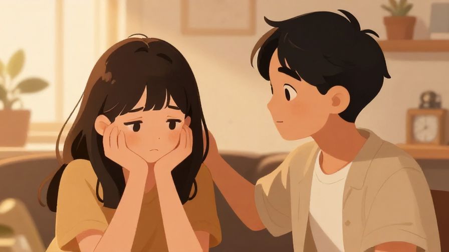 Illustration%20of%20two%20friends%20talking%20with%20one%20looking%20sad%20and%20the%20other%20comforting%20them%2C%20warm%20indoor%20lighting%2C%20illustrated%20style