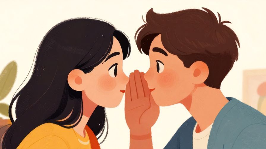 Illustration%20of%20two%20friends%20whispering%20to%20each%20other%2C%20one%20with%20a%20finger%20over%20their%20lips%20signaling%20silence%2C%20soft%20warm%20lighting%2C%20vibrant%20colors%2C%20illustrated%20style