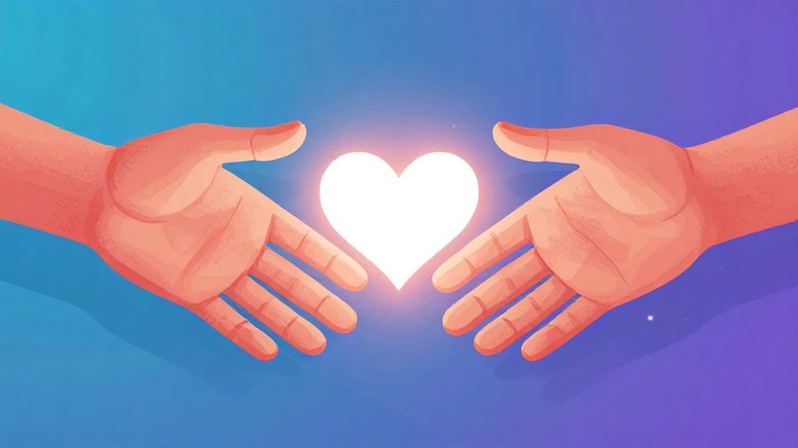 Illustration%20of%20two%20hands%20reaching%20out%20towards%20each%20other%20with%20a%20single%20glowing%20heart%20between%20them%2C%20vibrant%20colors%2C%20illustrated%20style