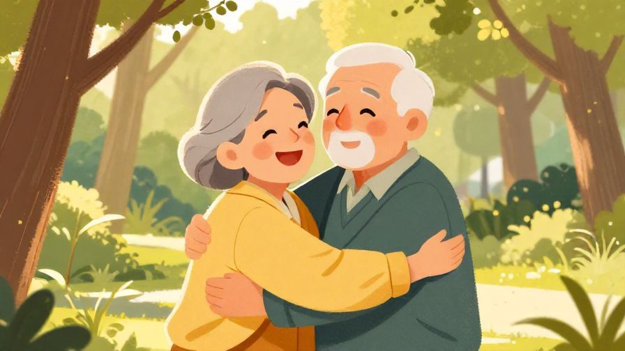 Illustration%20of%20two%20old%20friends%20joyfully%20hugging%20in%20a%20park%2C%20sunlight%20filtering%20through%20trees%2C%20warm%20colors%2C%20illustrated%20style