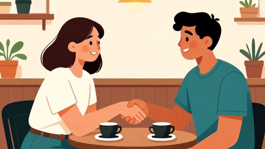 Illustration%20of%20two%20people%20agreeing%20to%20meet%20again%20with%20smiles%20and%20handshakes%20in%20a%20coffee%20shop%20setting%2C%20vibrant%20colors%2C%20illustrated%20style