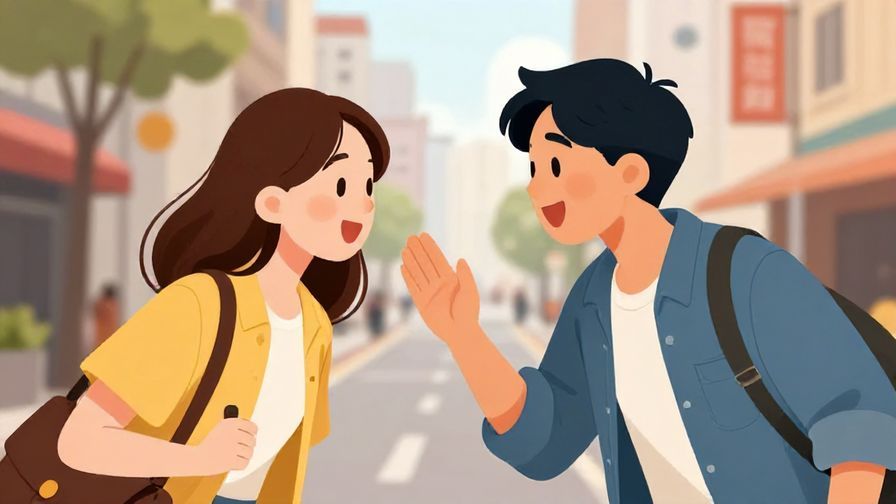 Illustration%20of%20two%20people%20bumping%20into%20each%20other%20surprised%20with%20smiles%20in%20a%20city%20street%20background%2C%20illustrated%20style