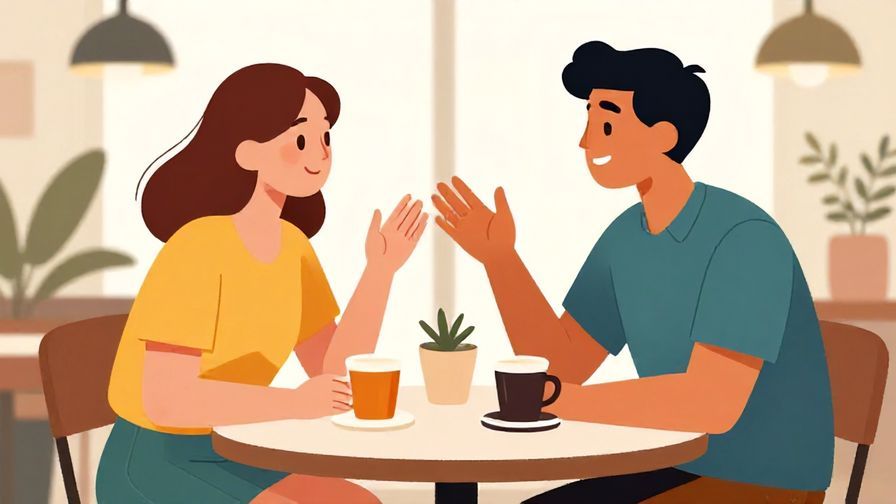 Illustration%20of%20two%20people%20chatting%20and%20one%20gesturing%20freely%2C%20a%20bright%20cafe%20scene%2C%20vibrant%20colors%2C%20illustrated%20style