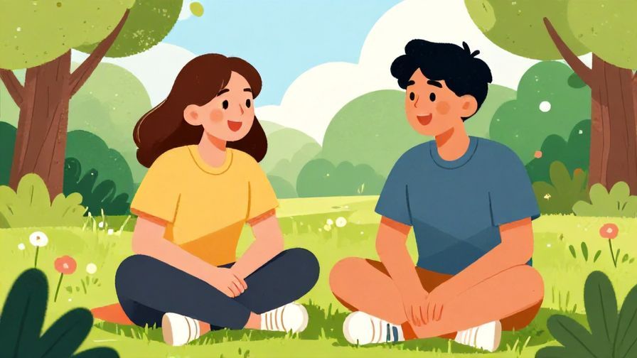 Illustration%20of%20two%20people%20chatting%20with%20lighthearted%20expressions%20in%20a%20park%2C%20vibrant%20colors%2C%20illustrated%20style