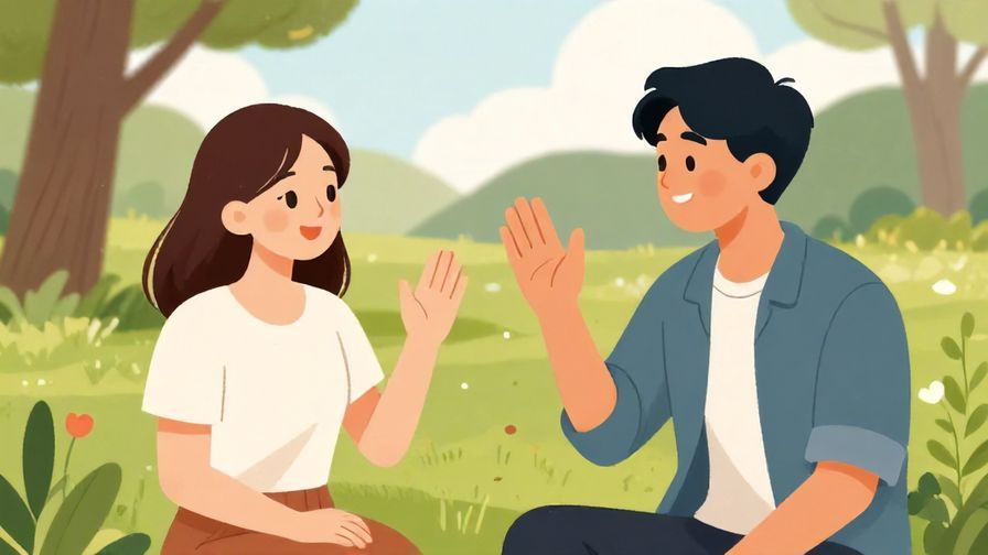 Illustration%20of%20two%20people%20chatting%2C%20one%20smiling%20but%20waving%20a%20hand%20dismissively%2C%20detailed%20park%20background%2C%20illustrated%20style