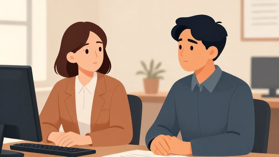 Illustration%20of%20two%20people%20in%20a%20calm%20office%20setting%20discussing%20seriously%2C%20polite%20expressions%2C%20illustrated%20style