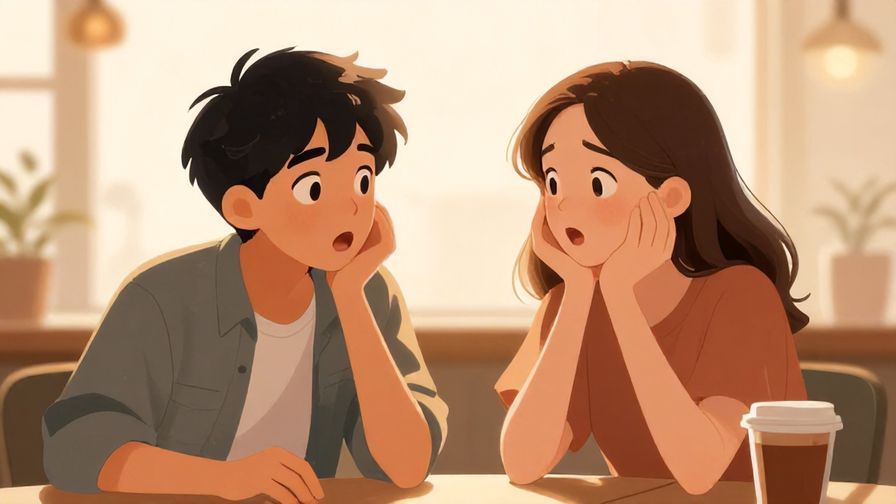 Illustration%20of%20two%20people%20looking%20amazed%20and%20talking%20in%20a%20cafe%20with%20a%20soft%20warm%20light%20glowing%20around%20them%2C%20illustrated%20style