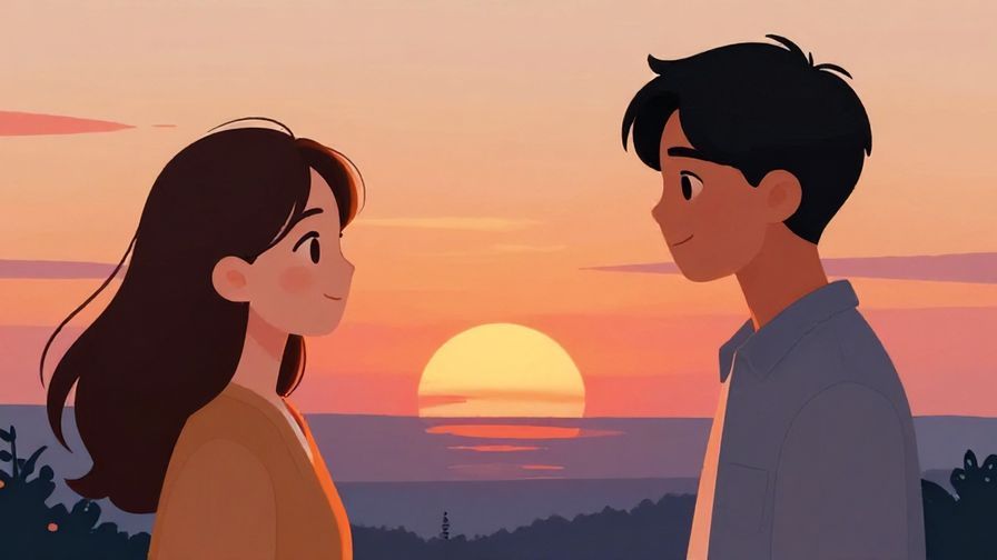 Illustration%20of%20two%20people%20parting%20with%20mutual%20respect%20and%20soft%20expressions%2C%20peaceful%20sunset%20background%2C%20vibrant%20colors%2C%20illustrated%20style