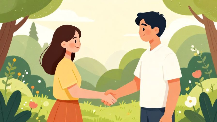 Illustration%20of%20two%20people%20shaking%20hands%20peacefully%20under%20a%20soft%20sunlight%20in%20a%20garden%2C%20vibrant%20colors%2C%20illustrated%20style
