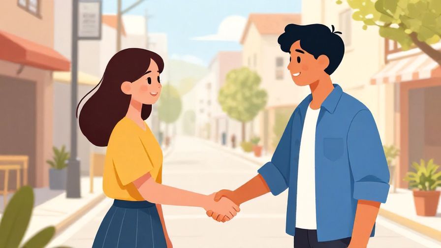 Illustration%20of%20two%20people%20shaking%20hands%20peacefully%20in%20a%20sunlit%20street%20with%20smiles%20and%20gentle%20expressions%2C%20vibrant%20colors%2C%20illustrated%20style