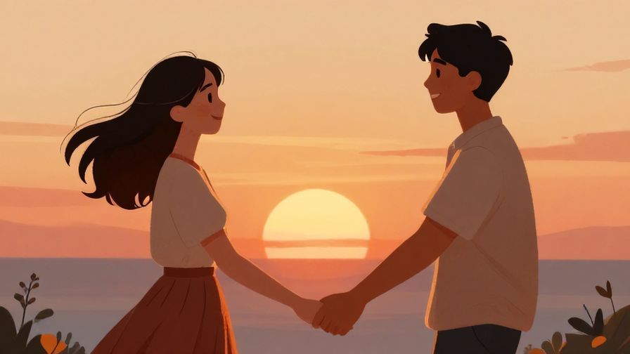 Illustration%20of%20two%20people%20smiling%20and%20joining%20hands%20against%20a%20sunset%20background%2C%20warm%20tones%2C%20illustrated%20style