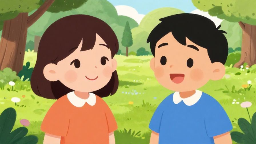 Illustration%20of%20two%20stylized%20characters%20smiling%20and%20chatting%20in%20a%20park%20with%20friendly%20expressions%2C%20detailed%20background%2C%20vibrant%20colors%2C%20illustrated%20style