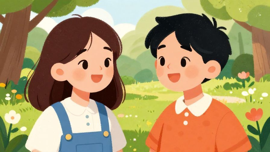 Illustration%20of%20two%20stylized%20characters%20smiling%20and%20chatting%20in%20a%20park%20with%20friendly%20expressions%2C%20detailed%20background%2C%20vibrant%20colors%2C%20illustrated%20style