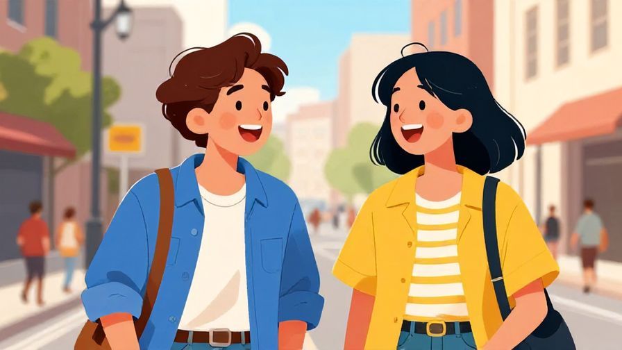 Illustration%20of%20two%20young%20friends%20laughing%20and%20chatting%20energetically%20in%20a%20city%20street.%20Bright%20colors%2C%20illustrated%20style