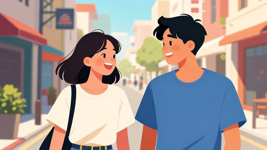 Illustration%20of%20two%20young%20people%20laughing%20and%20teasing%20each%20other%20in%20a%20sunlit%20urban%20street%20with%20vibrant%20colors%2C%20illustrated%20style